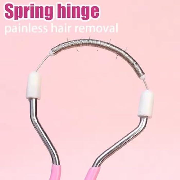 Facial Hair Removal Spring Tool, Stainless Steel Threading Tool, Multiple Colours Available - Image 5